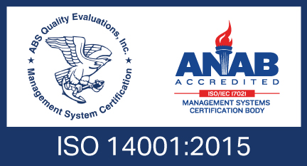 Selo ANAB Iso 14001:2015